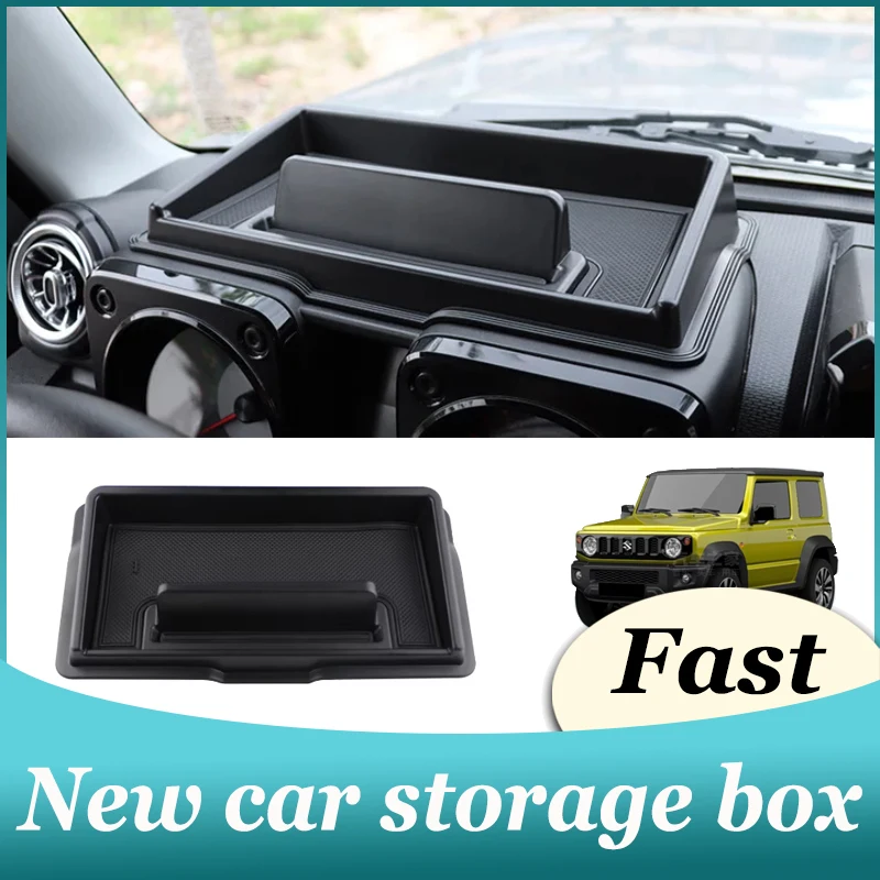 Car Armrest Storage Box Tray For Suzuki Jimny JB64 JB74 2019-2025 Car Armrest Storage Box Center Console Organizer Tray Pallet