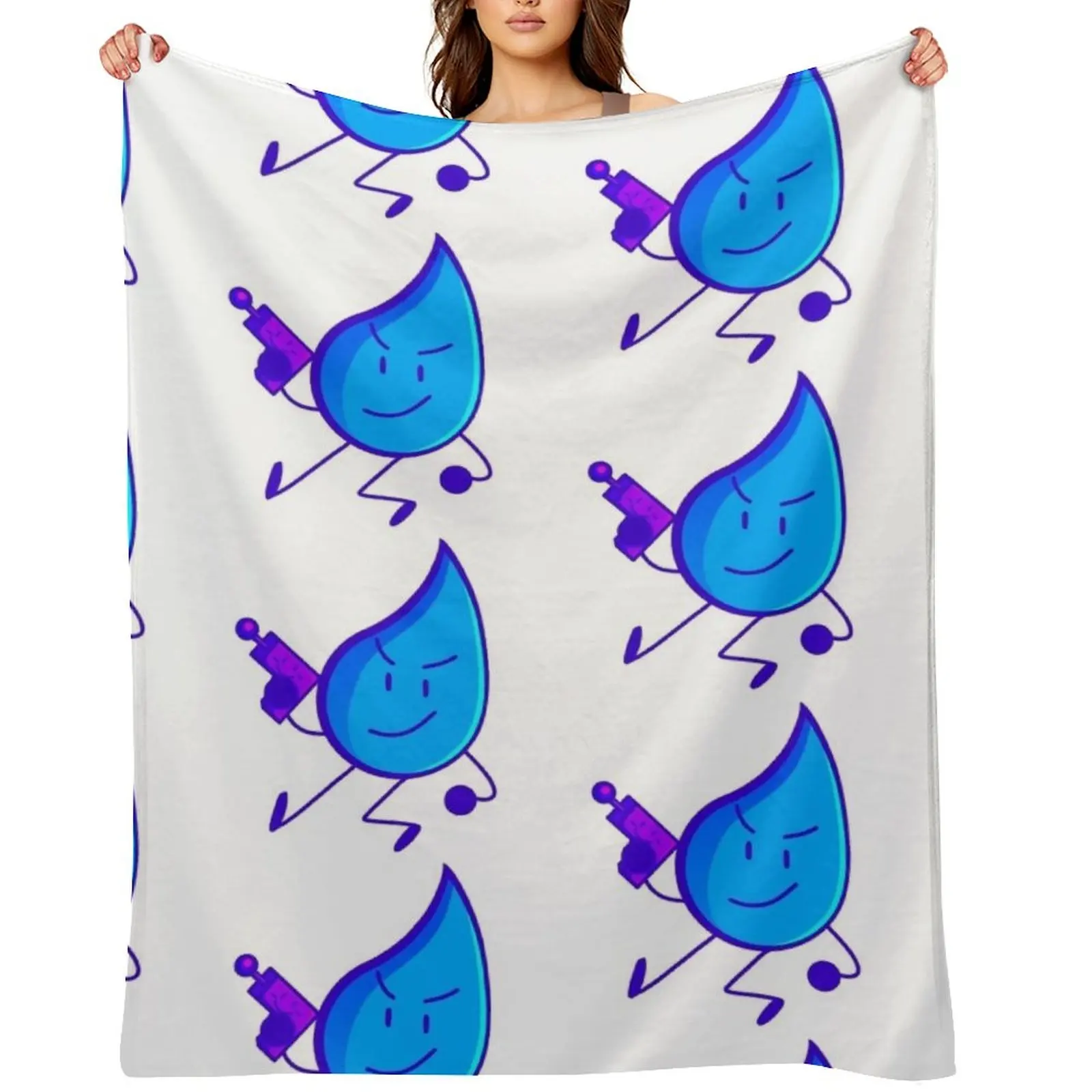 

TPOT Battle for dream island Teardrop with a gun!!! Throw Blanket Blankets Sofas Of Decoration Single Flannel for sofa Blankets