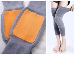 2PCS Winter Knee Brace Thermal Leg Knee Warmer Sleeve for Women Men Wool KneePad Support for Joint Pain Tendonitis Arthritis