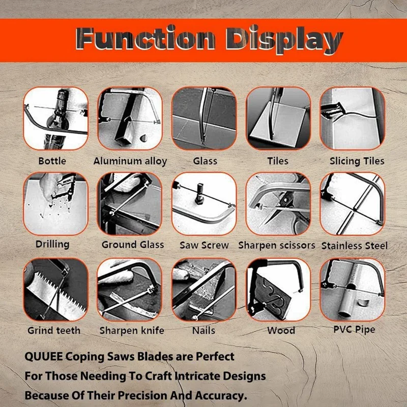 Carbon Steel Saw Blades TPI 10/15/18/24 Tools Accessories For Woodworking For DIY