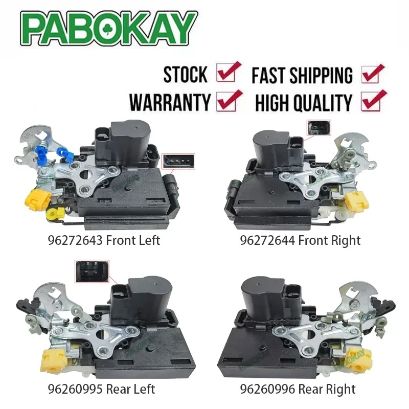 

1 Piece x 96272643 96272644 96260995 96260996 For Excelle HRV LOVA Aveo Car Central Door Lock Actutator Block