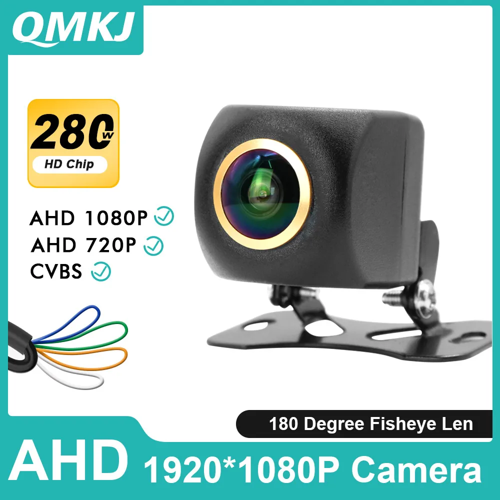 

AHD Car Rear View Camera 12V Night Vision Backup Parking Reverse Camera Waterproof HD Color Image Video Vehicle Camera