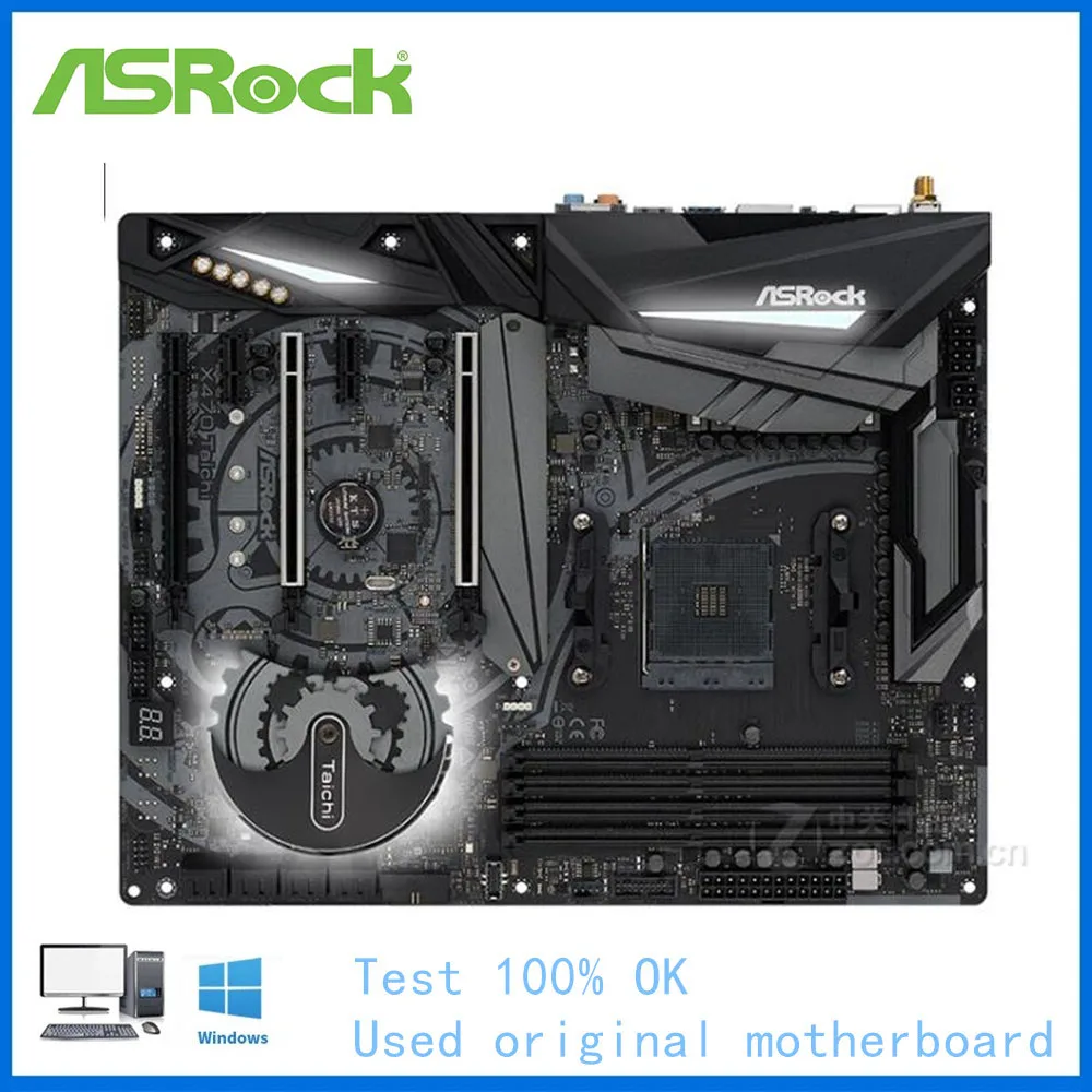 

X470 Материнская плата Taichi AM4 DDR4