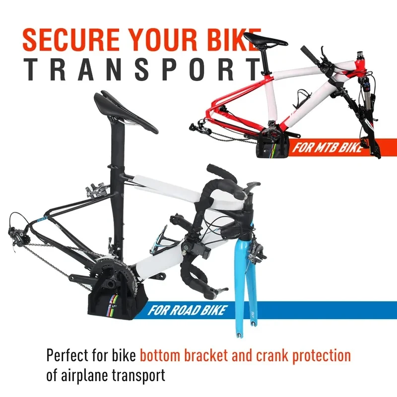 

Highway bike, mountain bike, dental disc protection support package