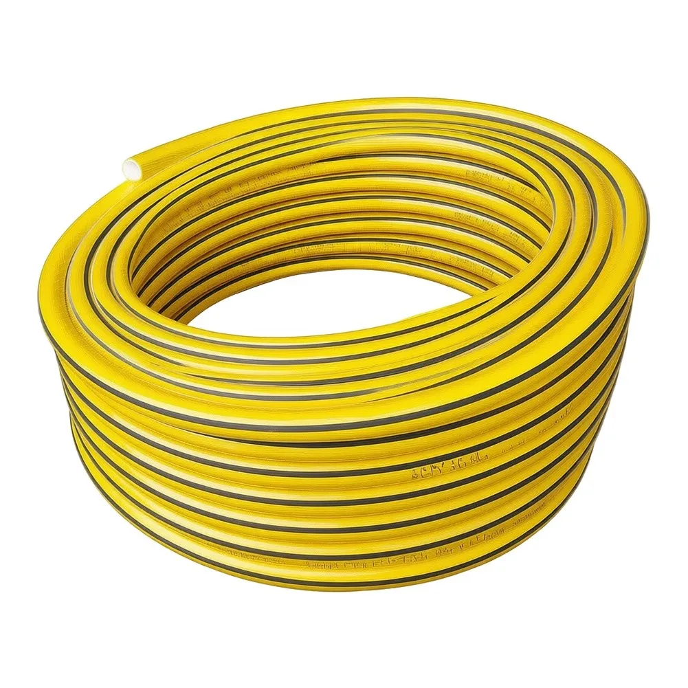 Sturdy PVC Garden Hose 10/15/20 Meter Flexible Kink-Free For UV Resistant for Lawn Garden Flower Bed Watering Needs