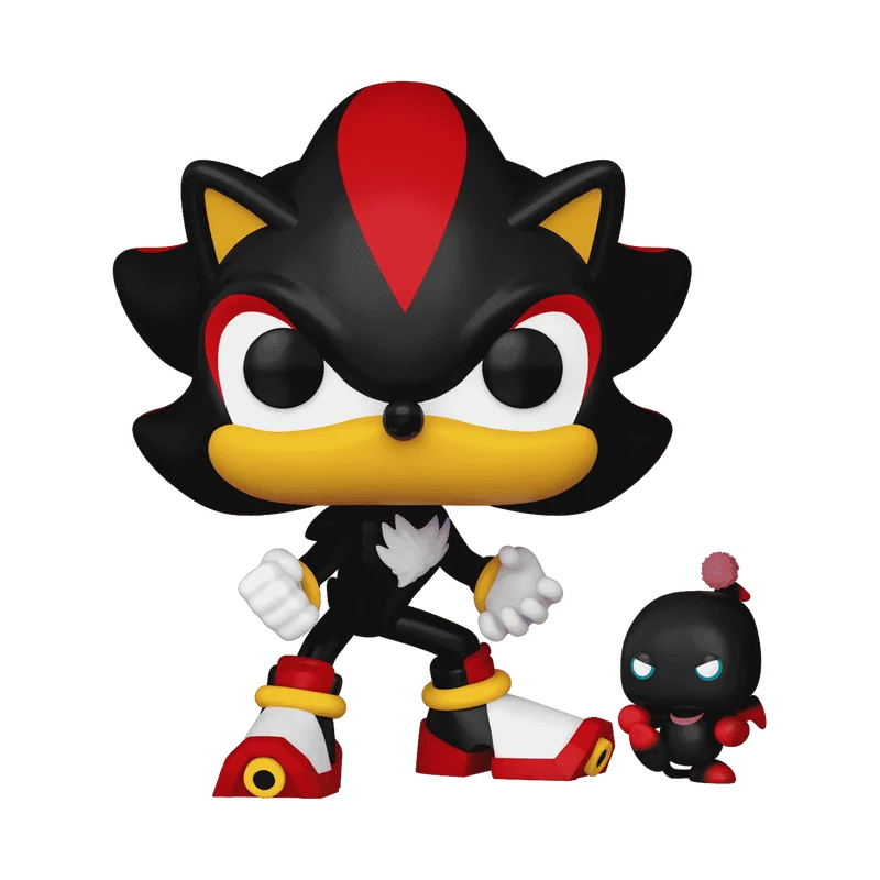 Funko Pop Sonic The Hedgehog Shadow The Hedgehog Game Model Figure Figurine Boys Toy Collectibles Doll Ornament Children Gifts