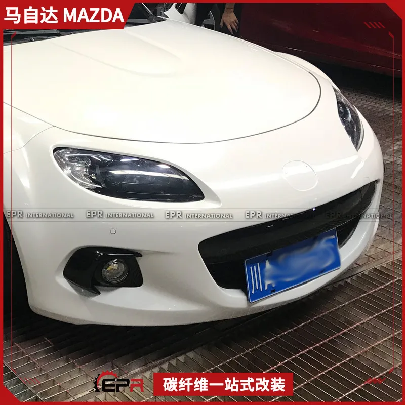 

Подходит для Miata Mazda MX5 NC 2009, большая модификация объемного звучания, передняя планка из углеродного волокна NC3, передняя лицевая ртутная ручка