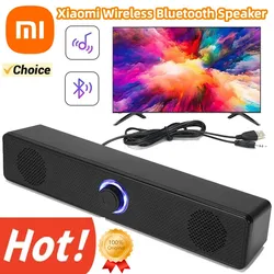 Xiaomi Wireless Bluetooth Speaker PC Soundbar Wired  USB Powered Soundbar For TV Laptop Game Home Theater Surround Audio System