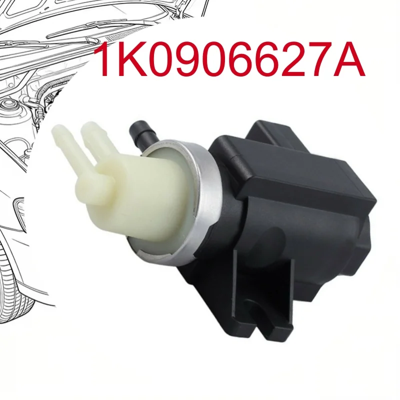 Turbo Solenoid N75 Moo Valve 1K0906627A For VW T5 Transporter 1.9/2.0/2.5 TDI Standard Turbocharger Control Valve Car Engine