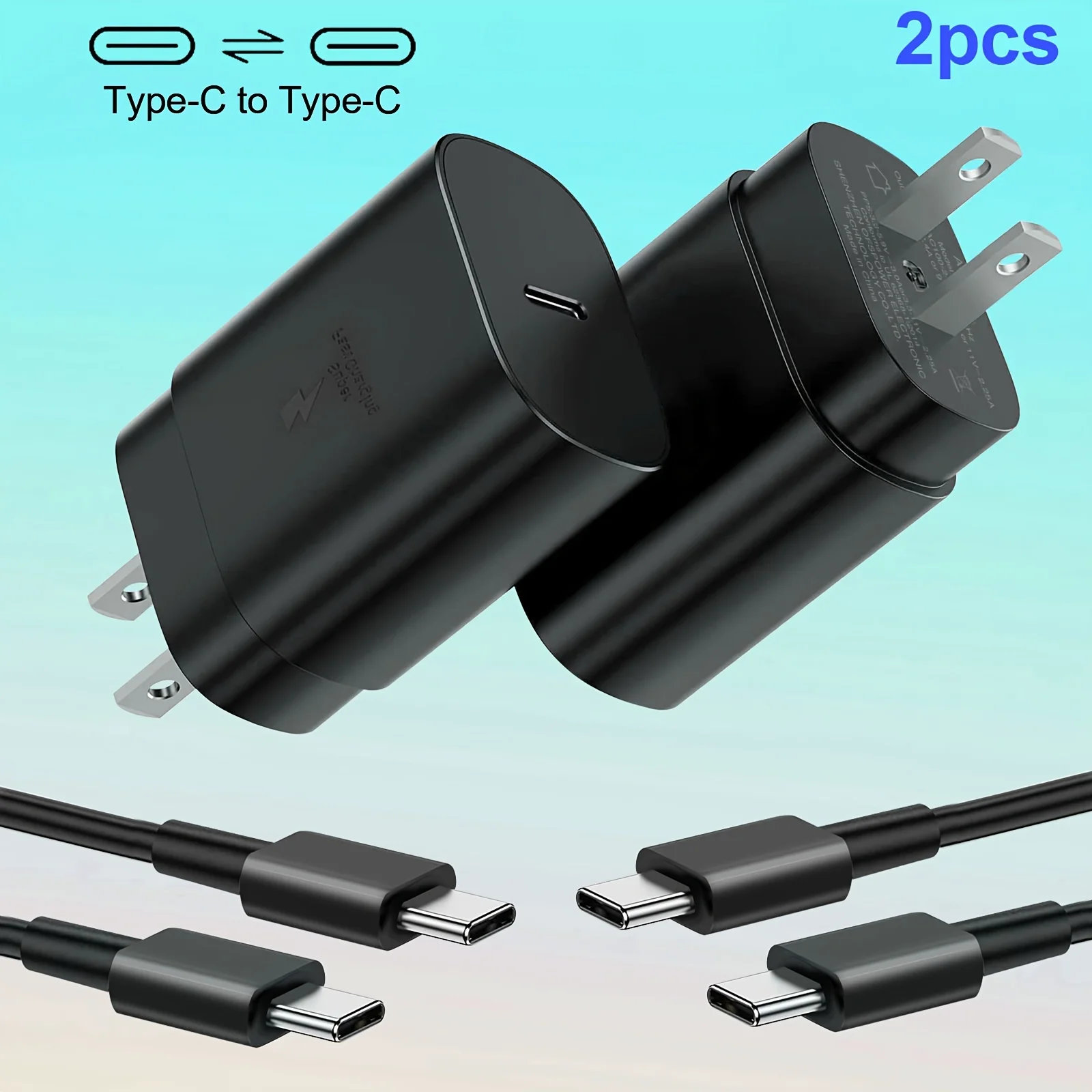 

Fast 4ft Type C Wall Charger for Samsung - Rapid Charging, Compact Design, Universal Compatibility - Galaxy