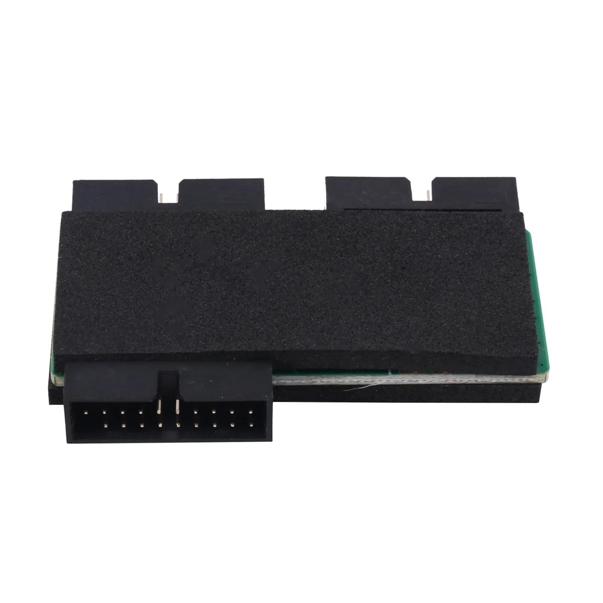 OUVU-USB 3.0 19PIN محور واحد إلى اثنين مع رقاقة وكابل وحدات تصميم USB 19PIN HUB اللوحة الأم 19PIN تمديد كابل 1 إلى 2