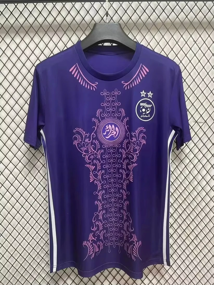 

Best-selling new 3D printed Algerian football jersey for men in 2025, which is a quick-drying and breathable sports T-shirt