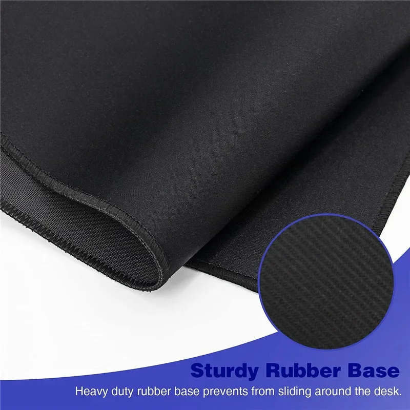 Simple Black Door Mat Entrance Rubber Anti-Slip Kitchen Floor Foot Mat Bedroom Toilet Carpet Solid Mouse Pad Home Decoration