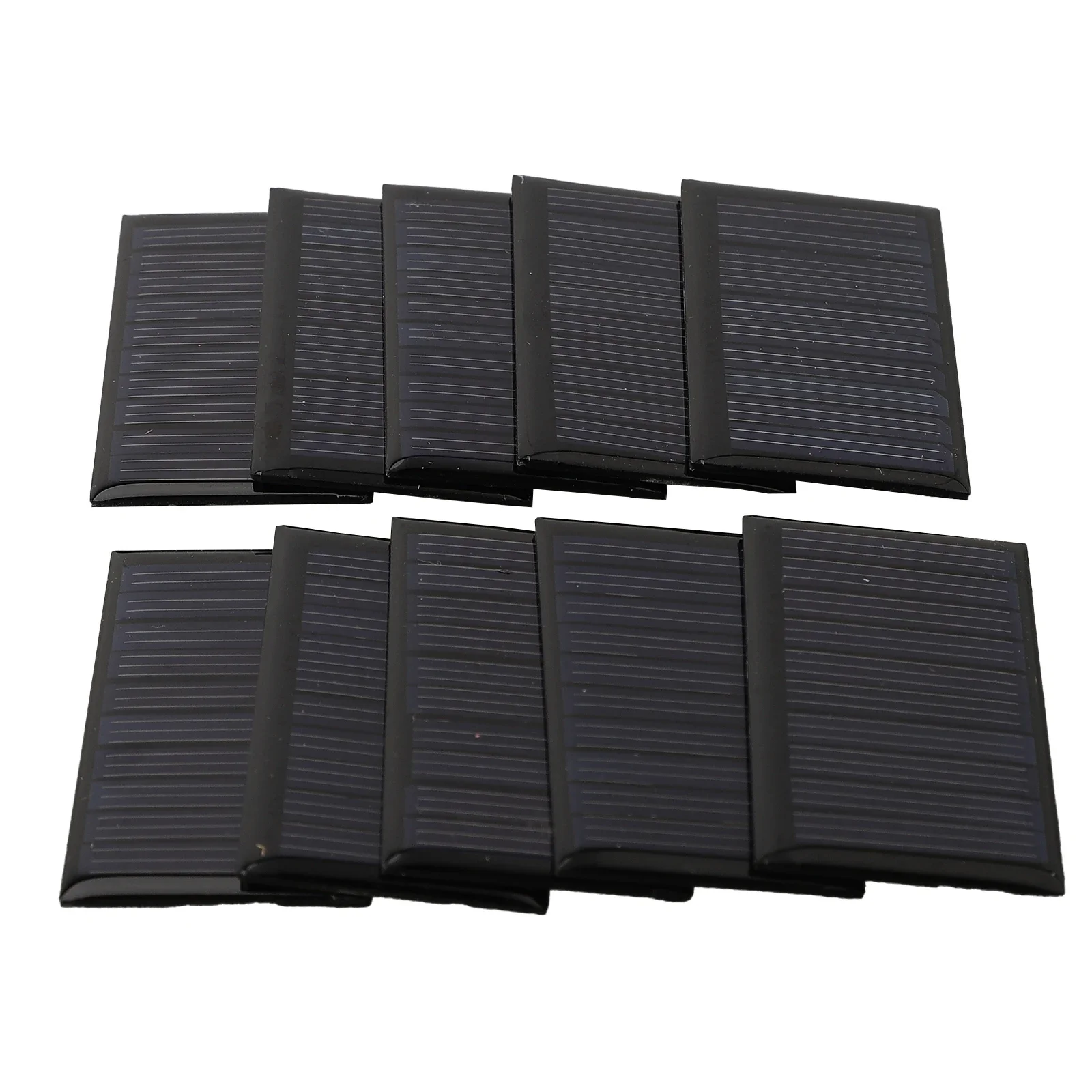 10Pcs Solar Panel Small Power Solar Cells Panel - 5V 30mA - 53X30mm DIY Electronics Solar Power Supplies Home Improvement Part