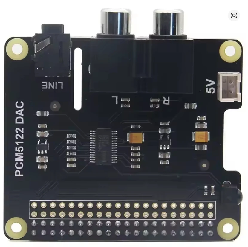 Expansion Board Hifi DAC+ Full-HD Audio PCM5122 module Chip 24-Bit Expansion-Board For Raspberry Pi 3 Model B/2B/B+/A+-zero
