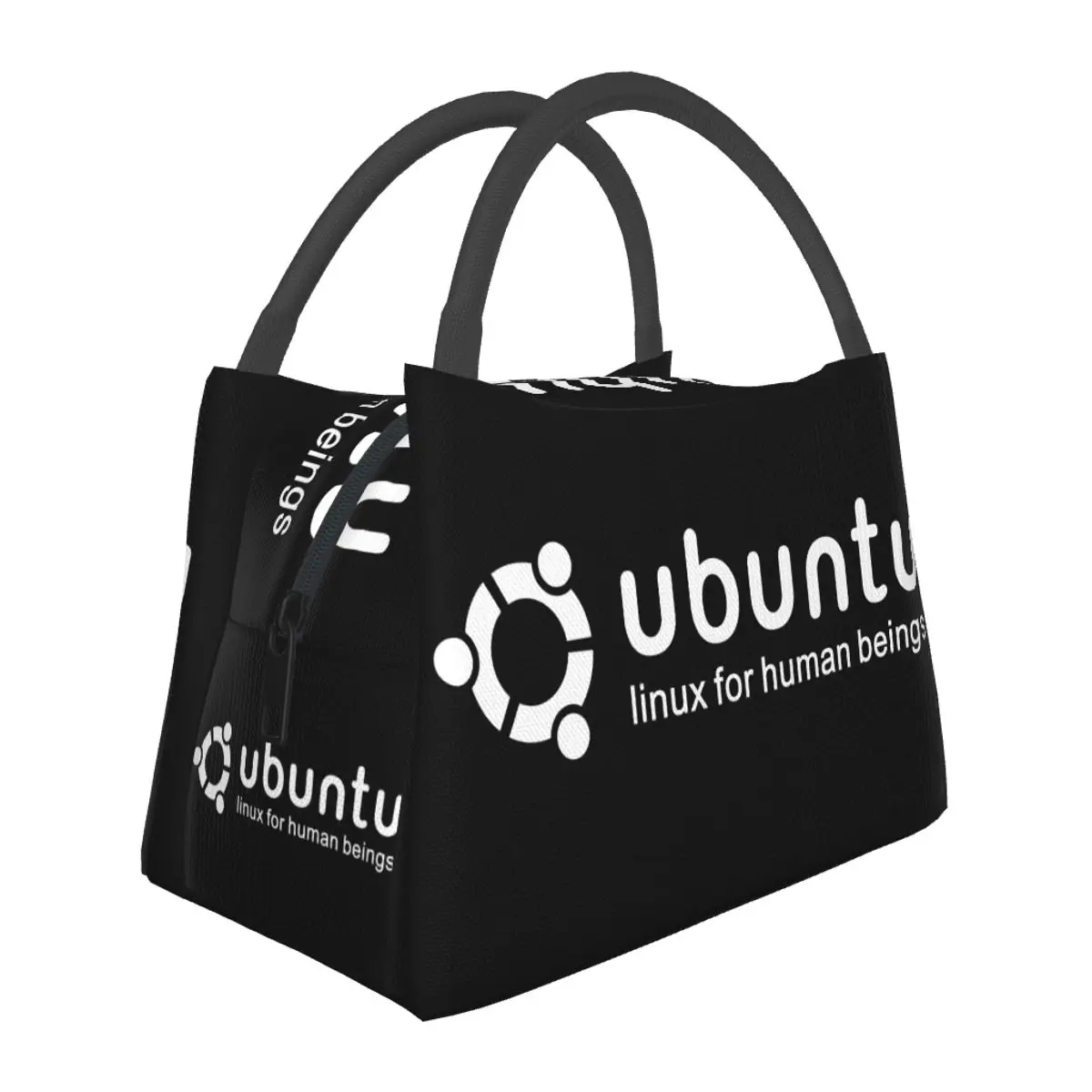 

UBUNTU Linux для начинающих людей, сумки для обедов, теплоизолированный Ланч-бокс для пикника, кемпинга, работы, сумки для путешествий