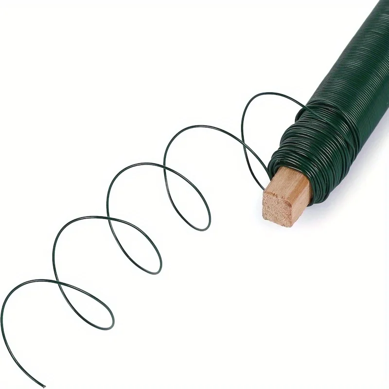 35m Gardening Binding Wire Plastic Twist Ties Plant Fixing Wire Rust-Proof Waterproof Garden Cable Ties Gardening  Fixed Line