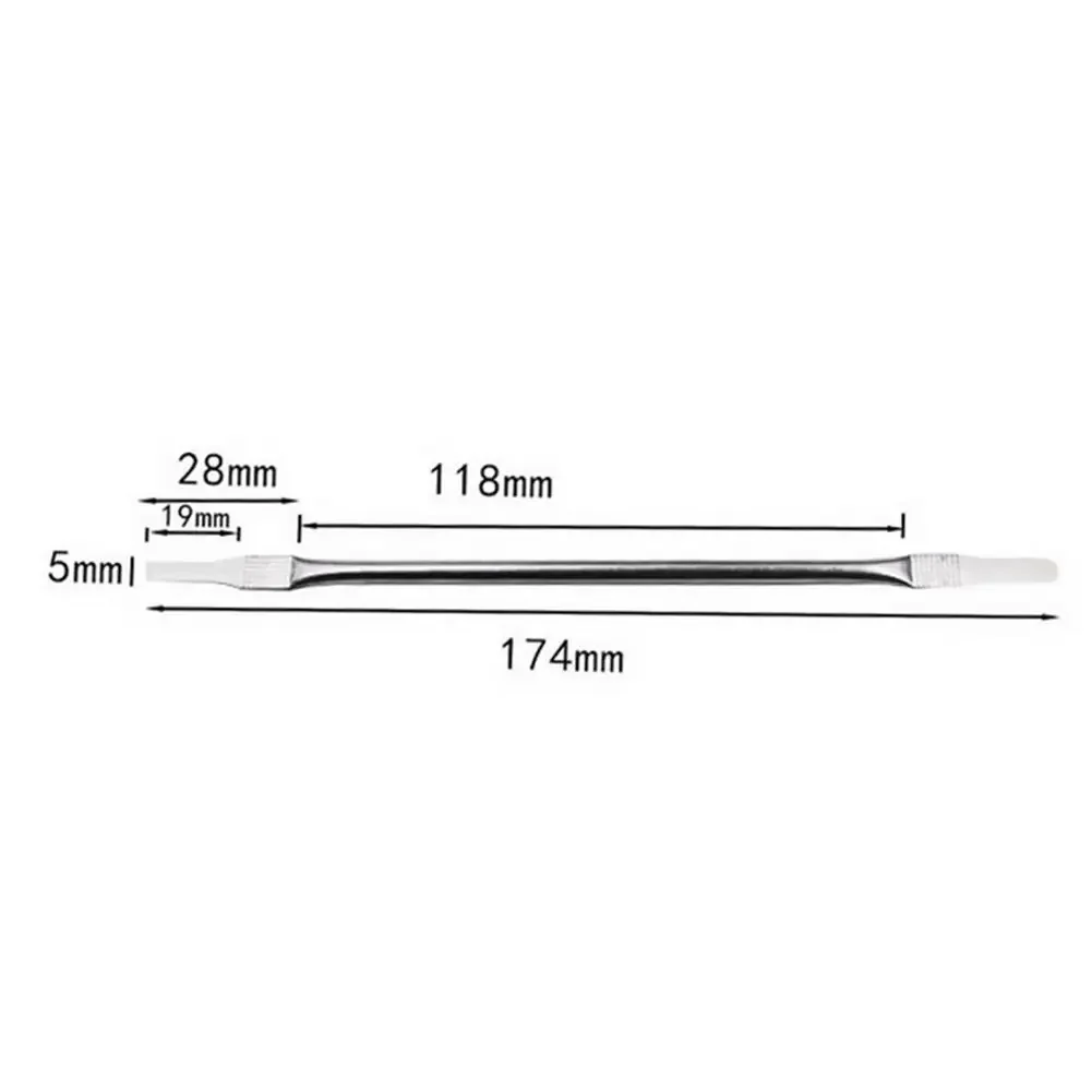 Outil à main de réparation de puce sphérique mince, dissolvant CPU Burin 7.5 atical, réparation de téléphone portable, réparation BGA, outil de livres de colle, ensemble de 8 pièces