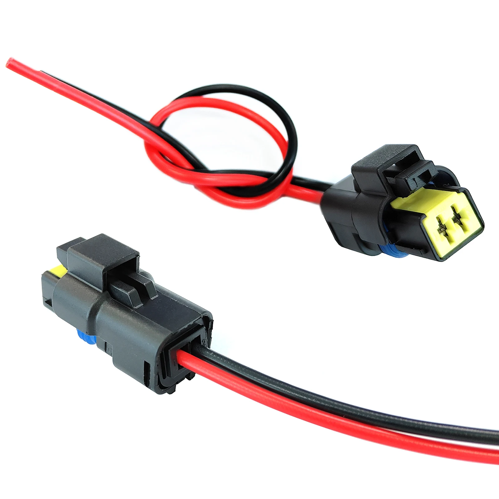 2x For Peugeot 206 207 208 307 308 407 508 CC SW 3008 4008 Expert Partner Engine Coolant Water Temperature Sensor Connector Plug - view 6