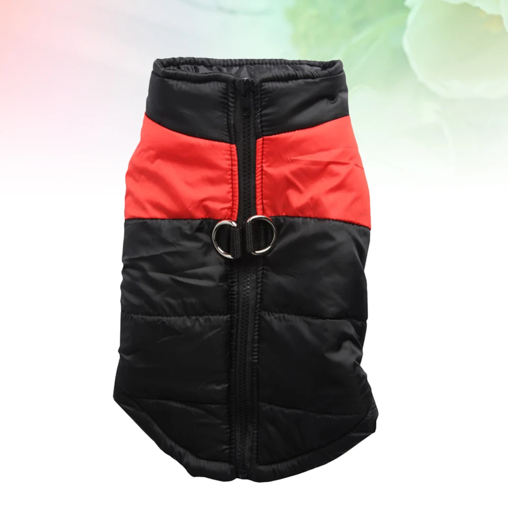 

Dog Sweater Pet Warm Clothes Small Dogs Winter Cat Cotton Vest Lining Coat Windproof