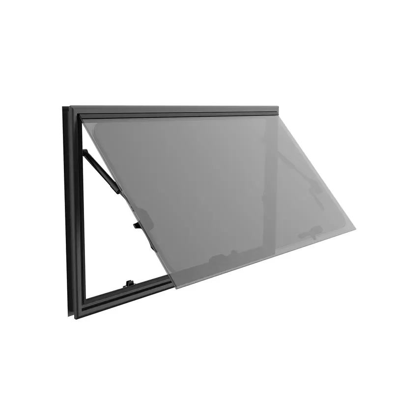 Double Glazed Acrylic RV Window with Pleated Blinds and Insect Screen for Caravan Motorhome Camper Van Body Parts Replacement