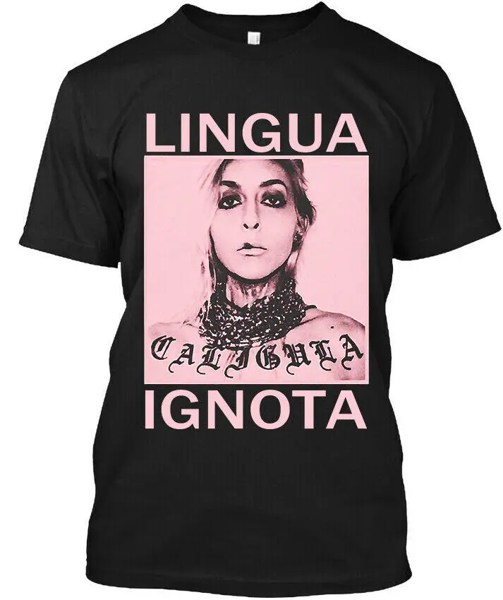 NWT Popular Lingua Ignota Caligula American Neoclassical Dark Wave T-Shirt S-4XL