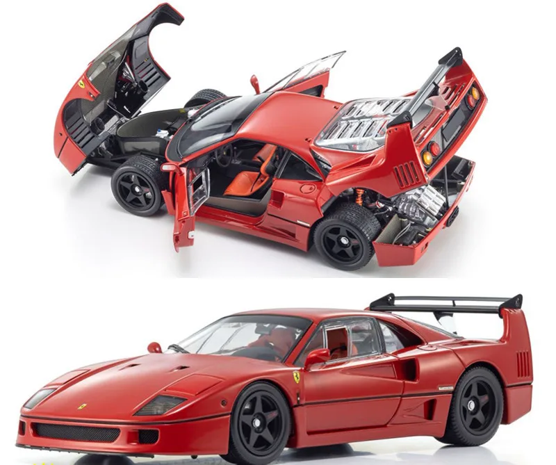 

1/18 Super Fine New Arrival Special Price Diecast Metal Italian Top-level F40 Sports Car Model Furniture Display Collection