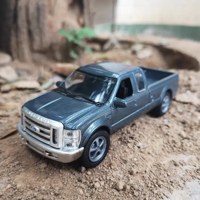 1/43 Nuovo Arrivo Prezzo Speciale Pressofuso In Metallo Americano F-250 Pickup Truck Modello Collezione di Mobili Display Giocattoli Per I Bambini