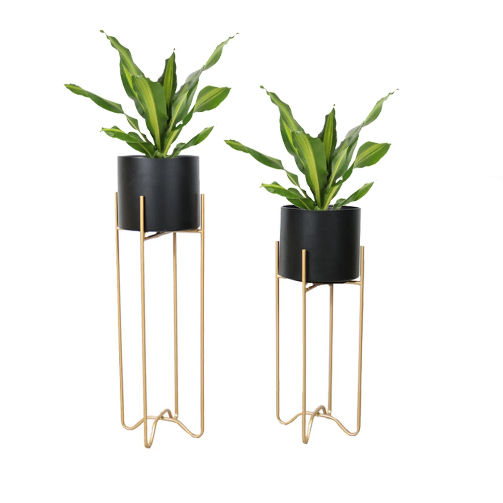 New Style  Home Decor Metal Indoor  Outoodr Flower Pot Holder Floor Plant Stand