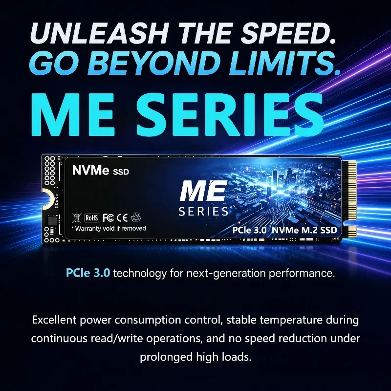 2026NEW Original ME 500GB 1TB 2TB 4TB M.2 NVMe SSD PCIe 3.0  High Speed Internal Solid State Drive for  Laptop PC