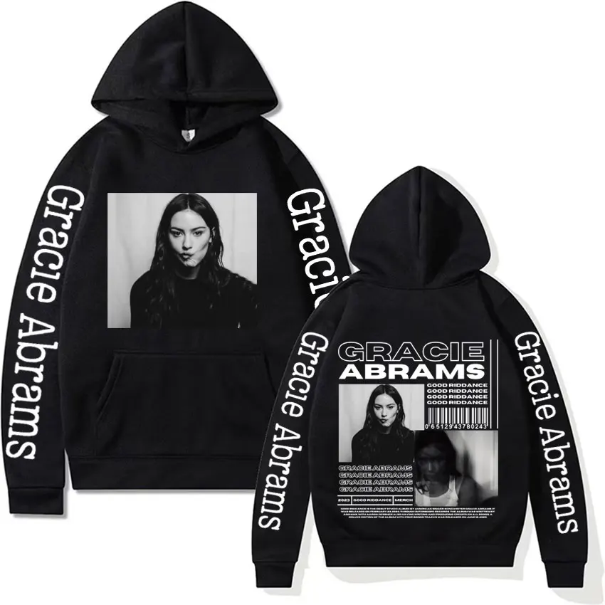 

Gracie Abrams Good Riddance Album Cover Hoodie Men Women Autumn/Winter Bodywarmer Fleece Hoodies Vintage Hip Hop Punk Sweatshirt