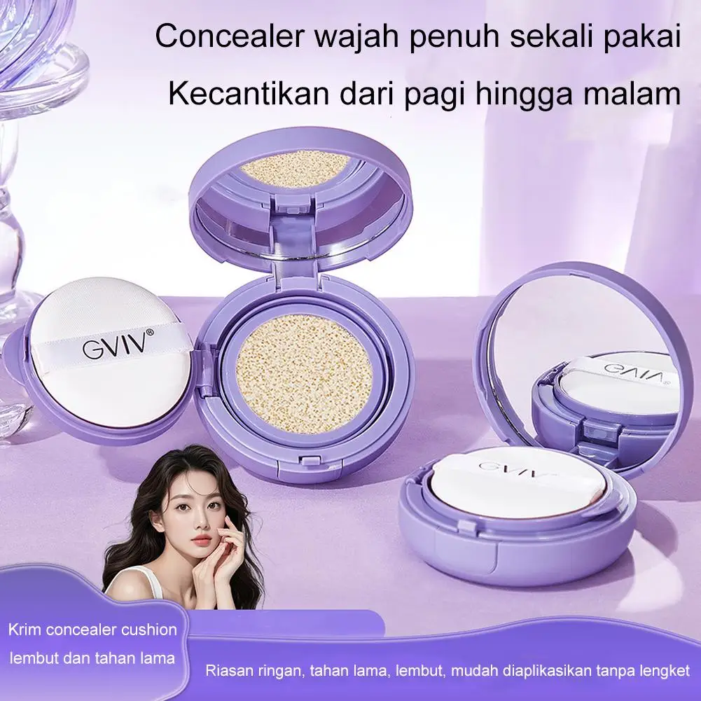 

Женская воздушная подушка, CC-крем, натуральная увлажняющая основа, отбеливающий BB-крем с контролем жирности, косметика для макияжа, консилер K2R6