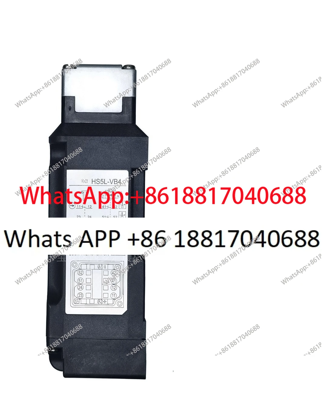 Electromagnetic safety door lock HS5L-VB44M-G mechanical locking switch, electromagnetic unlocking switch