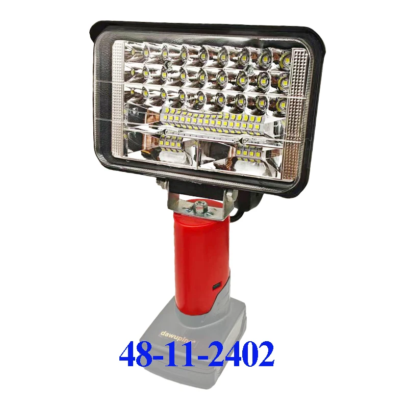 5 بوصة ل M12 بطارية أيون الليثيوم أضواء العمل مصباح يدوي الشعلة لميلووكي 12 فولت بطارية ليثيوم أيون 48-11-2420 مصابيح التخييم