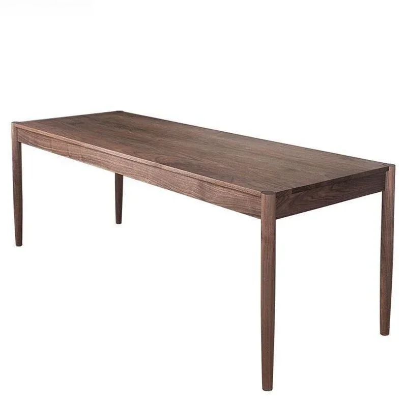 

all solid wood tea table tea chair black walnut zen modern simple light luxury living room home table chair