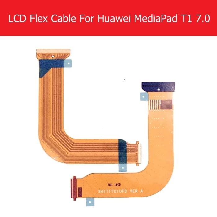 

Оригинальный гибкий кабель ЖК-дисплея для Huawei MediaPad T1 7,0 Honor T1 7,0 "T1-701U, гибкая замена материнской платы с ЖК-дисплеем, ремонт
