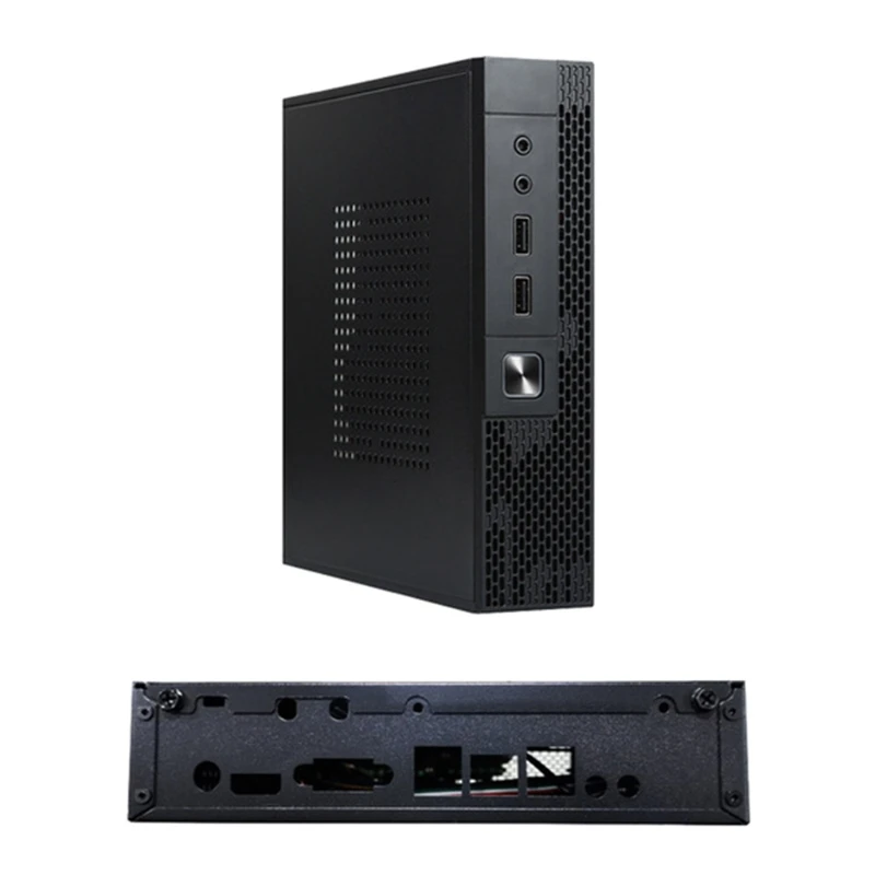 

F3KE Mini-ITX for Case HTPC Chassis for ITX Motherboard Home Theater Computer Box DIY Desktop Chassis Monitoring server box