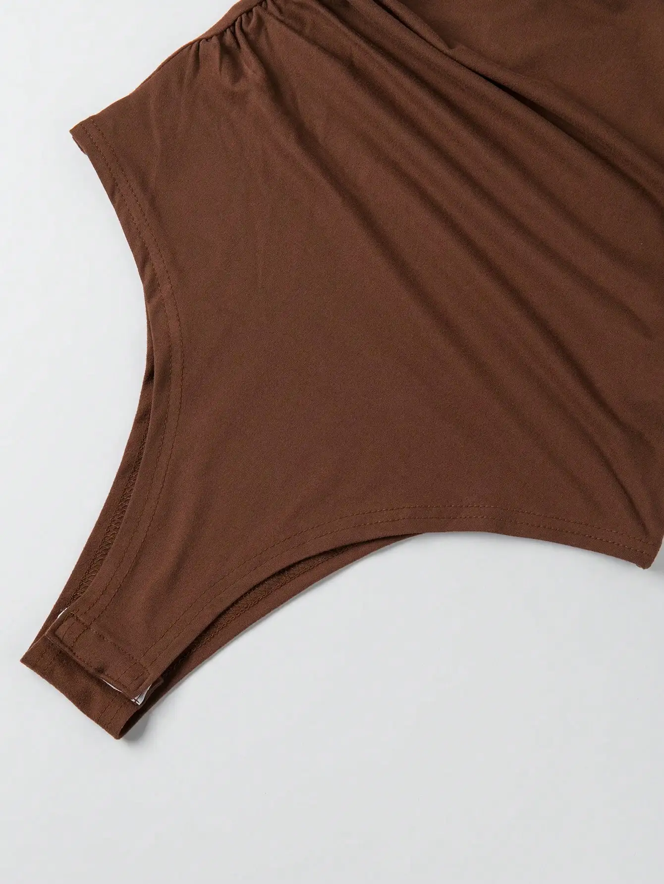 BWQ 3 قطع بدلة نسائية ذات ياقة واقفة وأكمام طويلة بلون سادة #4