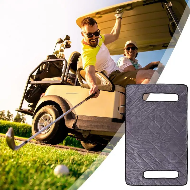 

Golf Cart Seat Covers Anti-Slip Golfcart Seat Cover Dustproof Waterproof Travel Sports Cart Seat Cushion Covers Keeps Seats