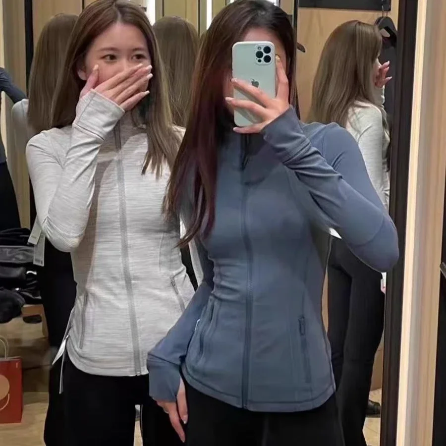 

Lemon Women Defines Yoga Sports Jacket Fitness Running Workout Coat Buttery-soft Weightless Four-way Stretch Jackets Sportswear