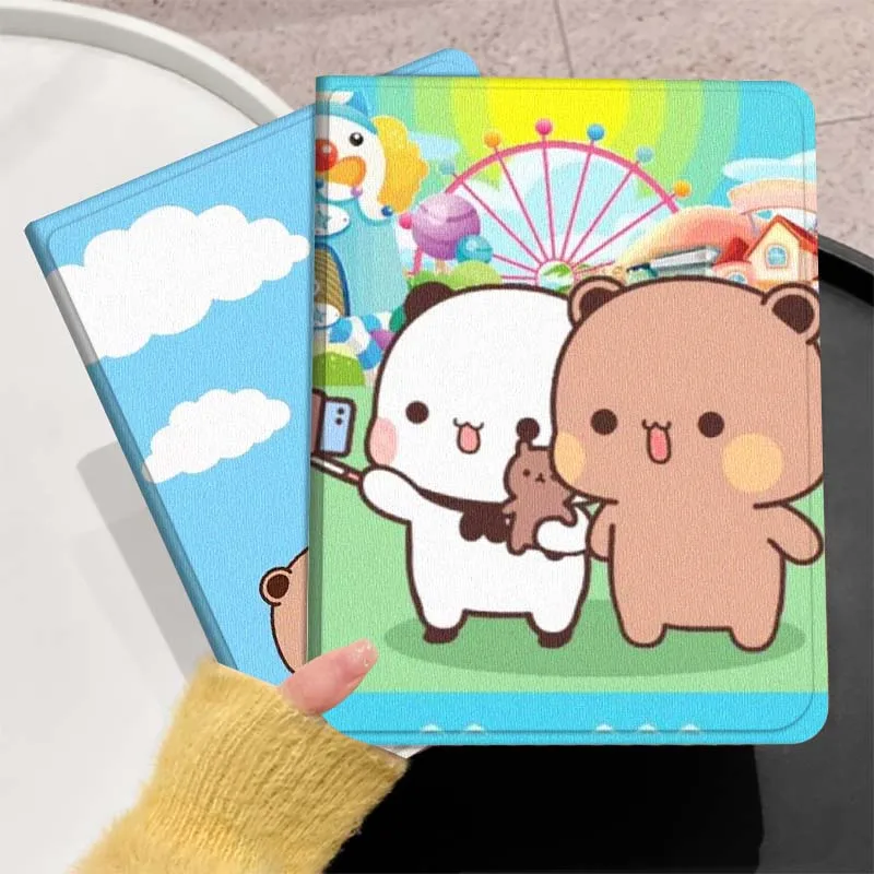 

Cute Bear Cartoon Popular Art For Huawei MediaPad T5 T10s M6 M5Lite SE Honor Tab 5 6 7 V7 V8 X8a X9a Pro Soft Tablet Case Gift
