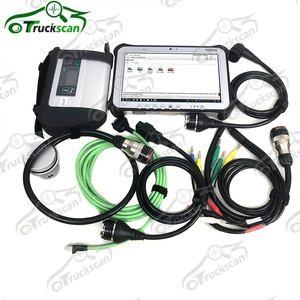 

For Benz Star C4 Car Truck Diagnostic Tool C4 SD and Tablet