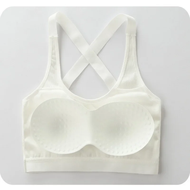 スポーツブラシームレス高衝撃ブラジャーセクシーなヨガフィットネストップスポーツ下着プッシュアップブラジャー学生 Bralette 女性
