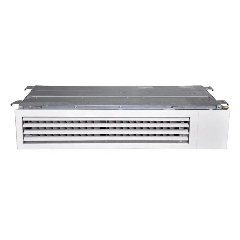 Central air conditioning ultra thin ceiling concealed chilled fan coil unit