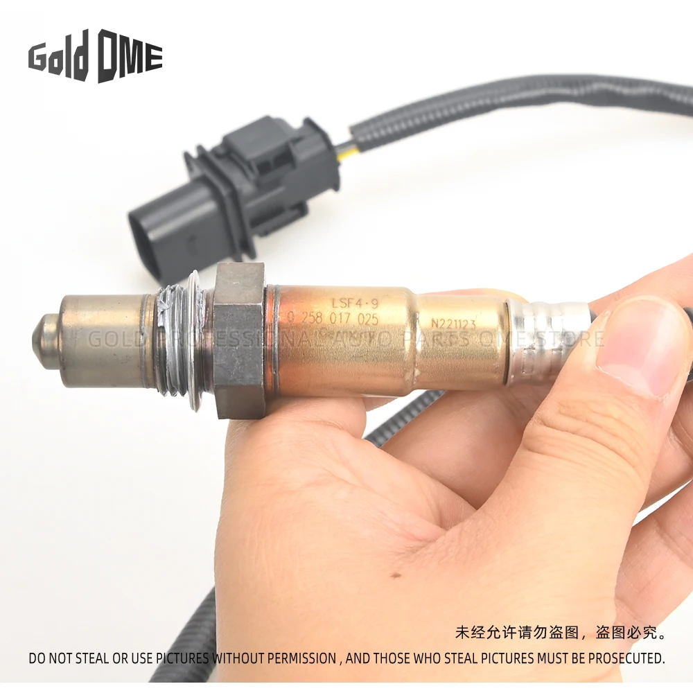 0258017025 WideBand ออกซิเจน Lambda Sensor LSU4.9 สําหรับ PLX UEGO AEM 30-2004 เซนเซอร์ออกซิเจน