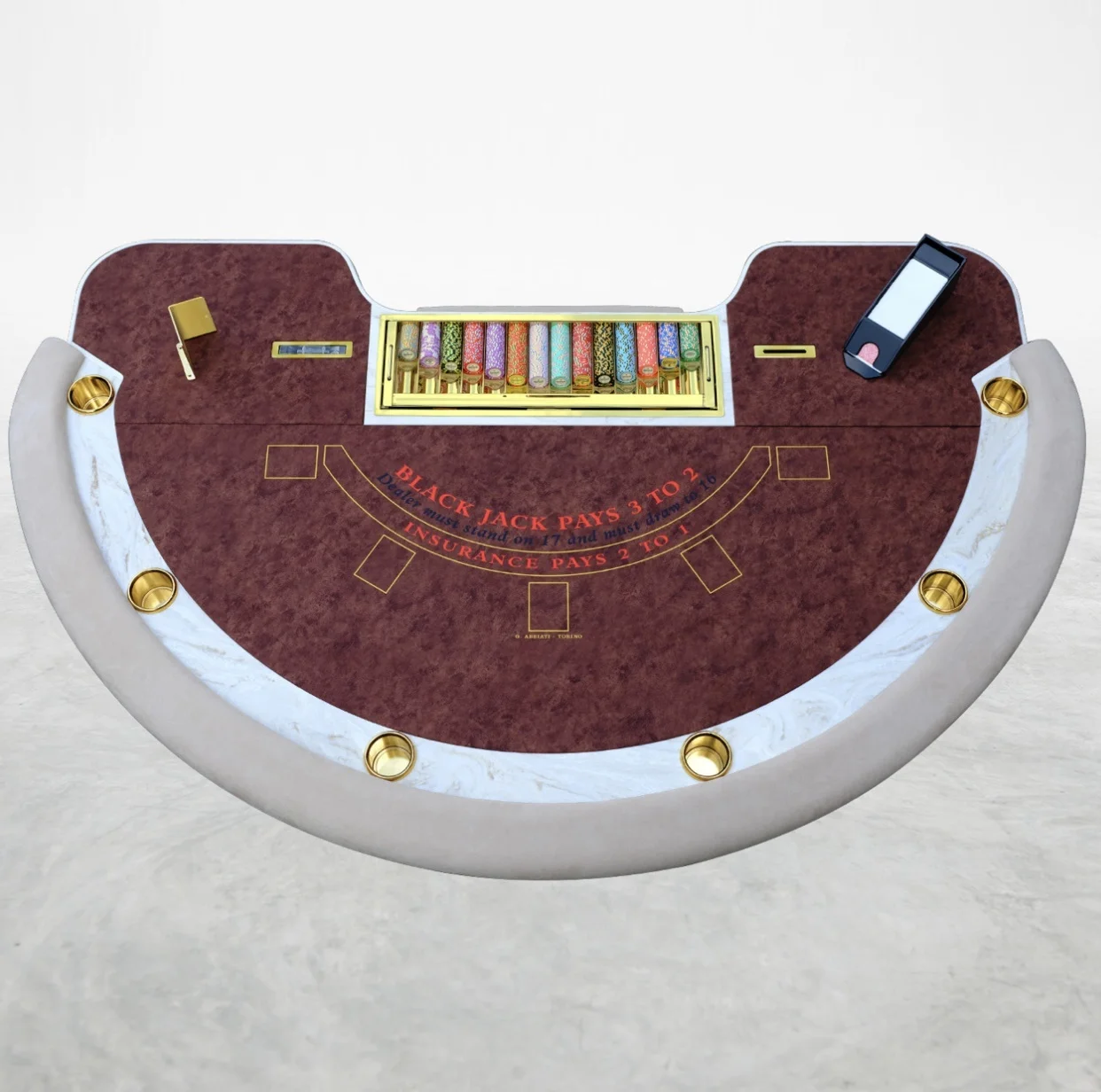 96inch Texas 'holdem  baccarat Blackjack Roulette Poker Tables Luxury Customized for You