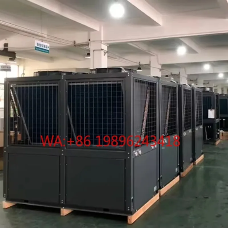 

IMPOSOL Smart Industrial R410A Top Fan 70KW Inverter Heat Pumps Commercial Greenhouse air Source Water Heating Heat Pumps