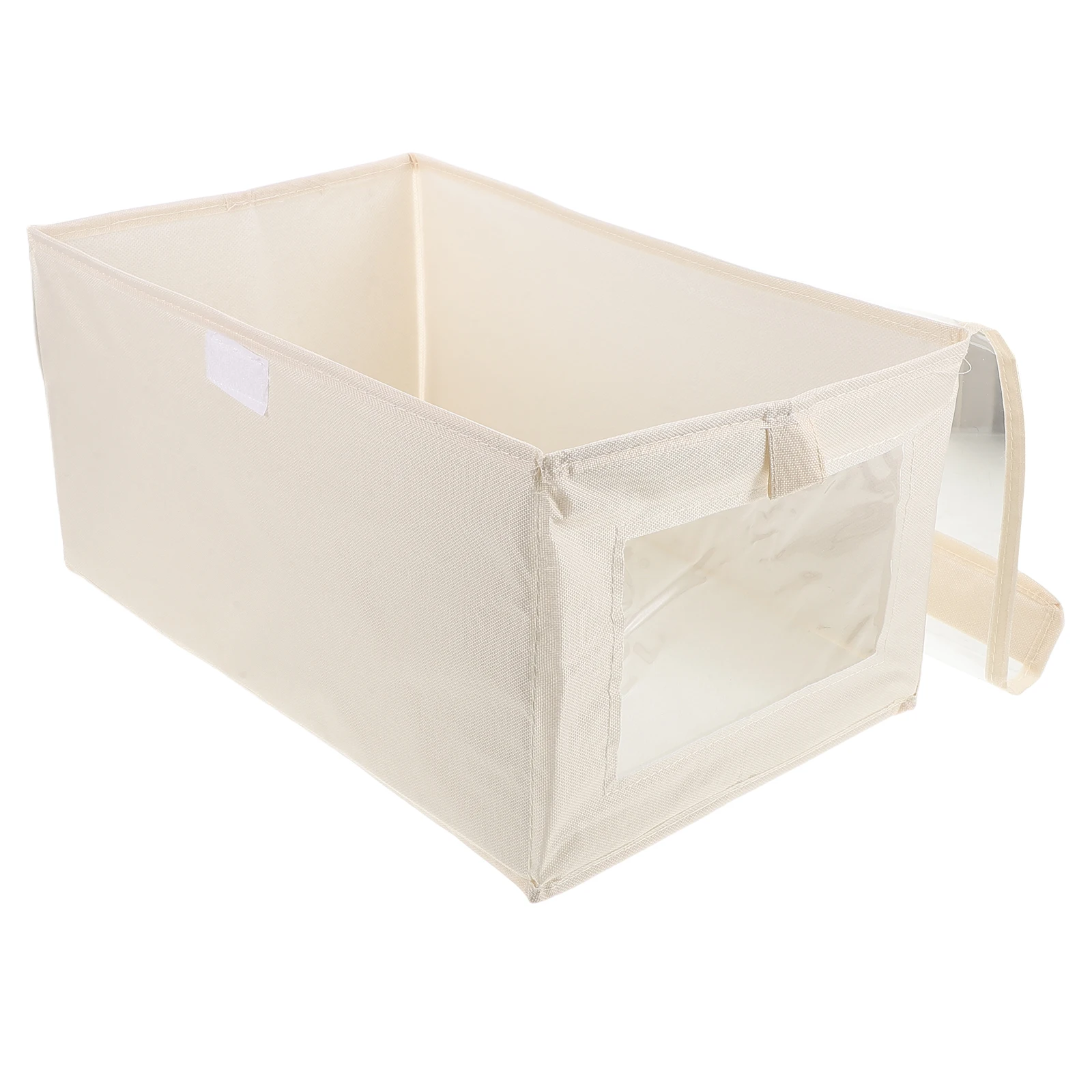 

3pcs Clothing Storage Box Large Capacity Closet Organizer Foldable Fabric Boxes Bedroom Shelf Bins Clothes Container