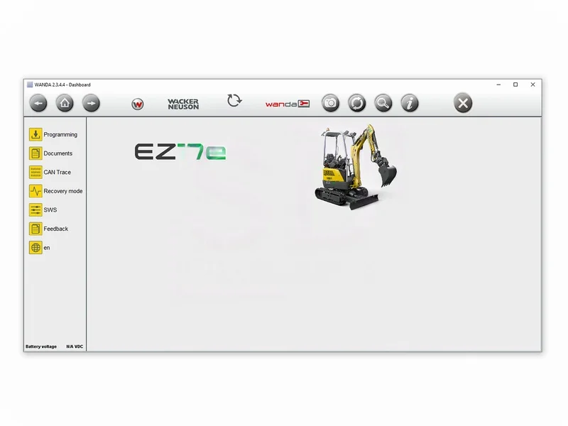 EPC-SOFTWARE WACKER NEUSON DIAGNOSTIC SOFTWARE WANDA 2.3 [2026]