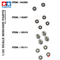 Original Tamiya Mini 4WD 620 Ball Bearing 15287 15519 94389 15393 850/950/11/13mm 94392/15344/15345/15475/15111 Bearings Roller